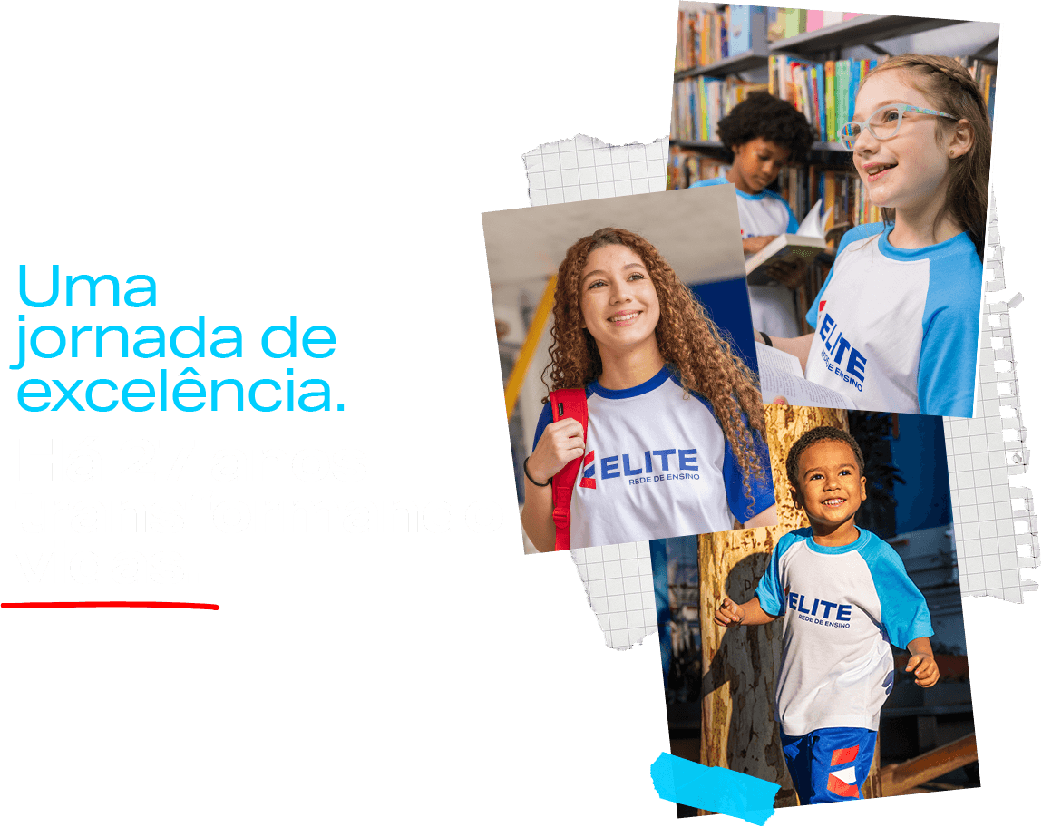 Alunos do Colégio Elite