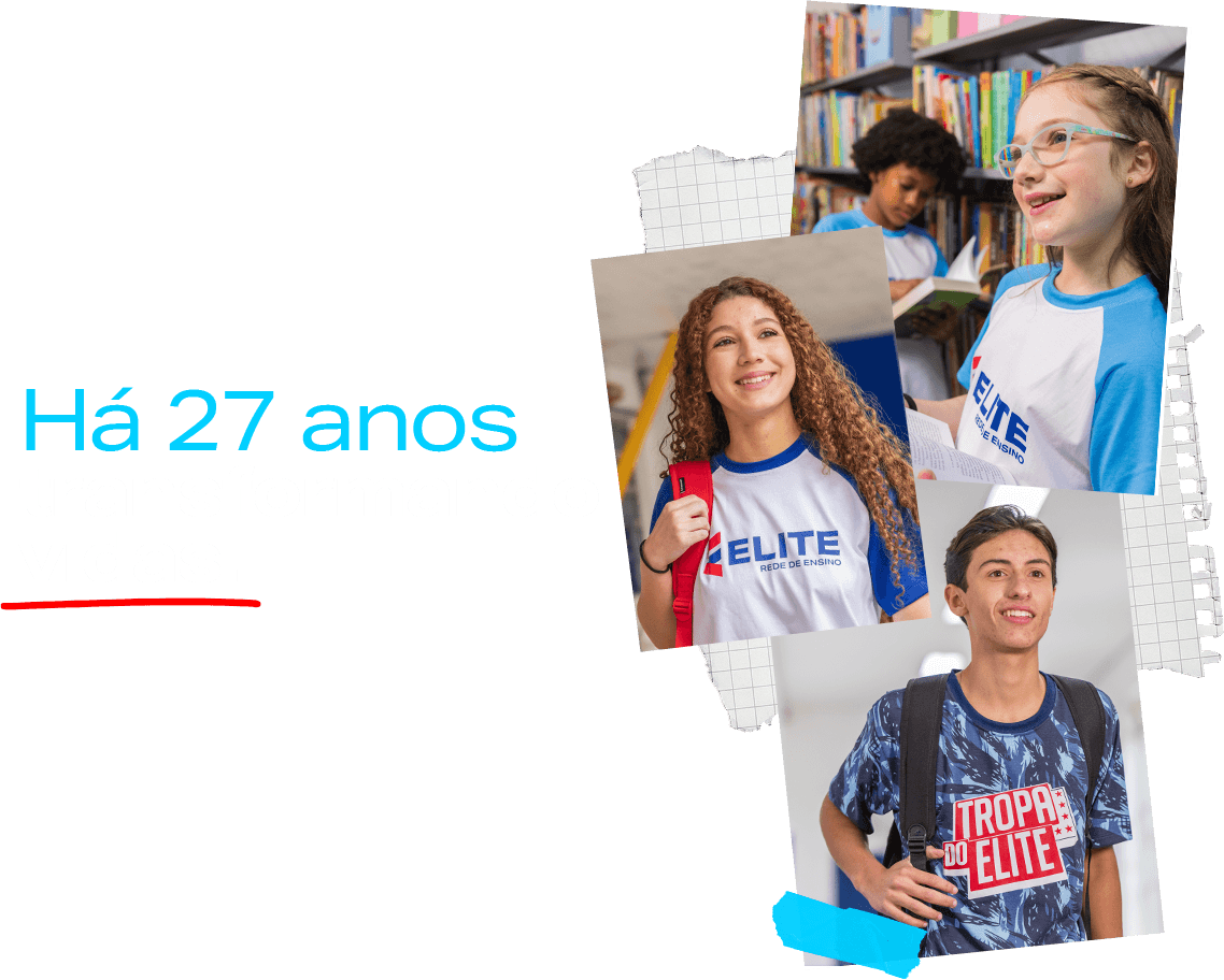 Alunos do Colégio Elite