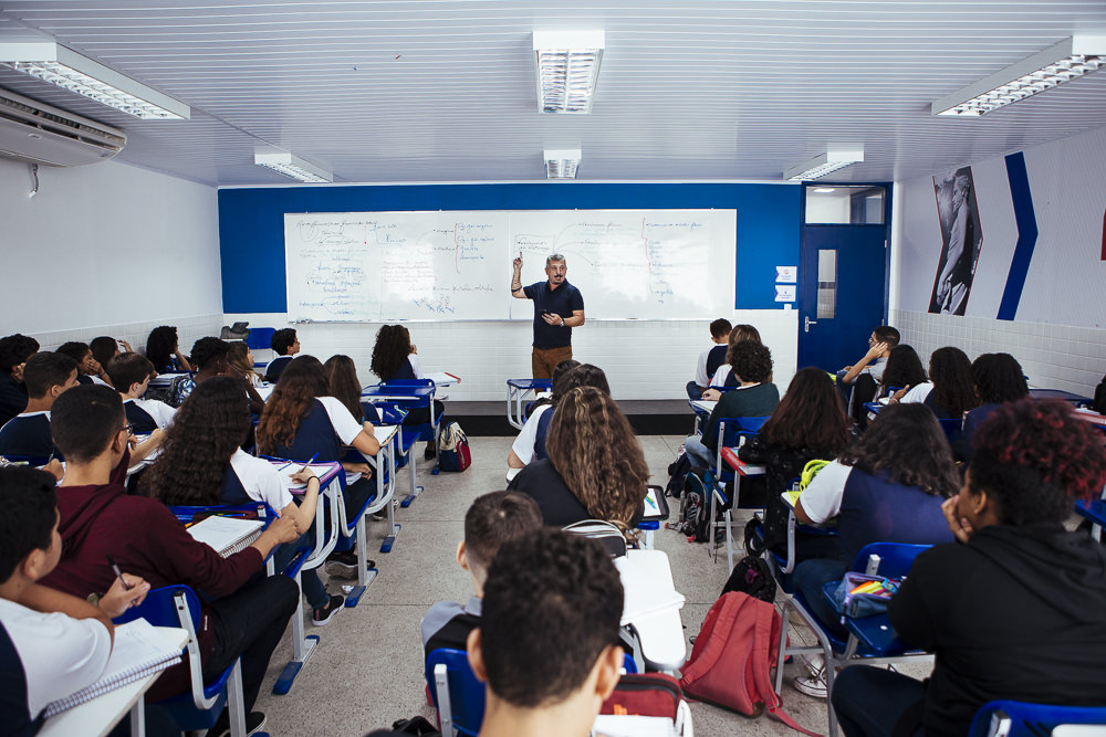 Sala de aula de aula ensino médio Elite Madureira II