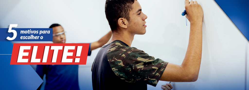 Cinco motivos para escolher o Elite como escola particular